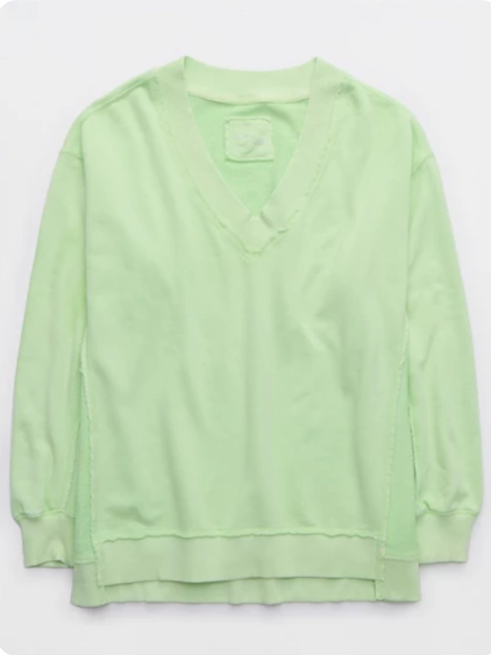 Aerie Vacay Every Day V Neck Sweatshirt